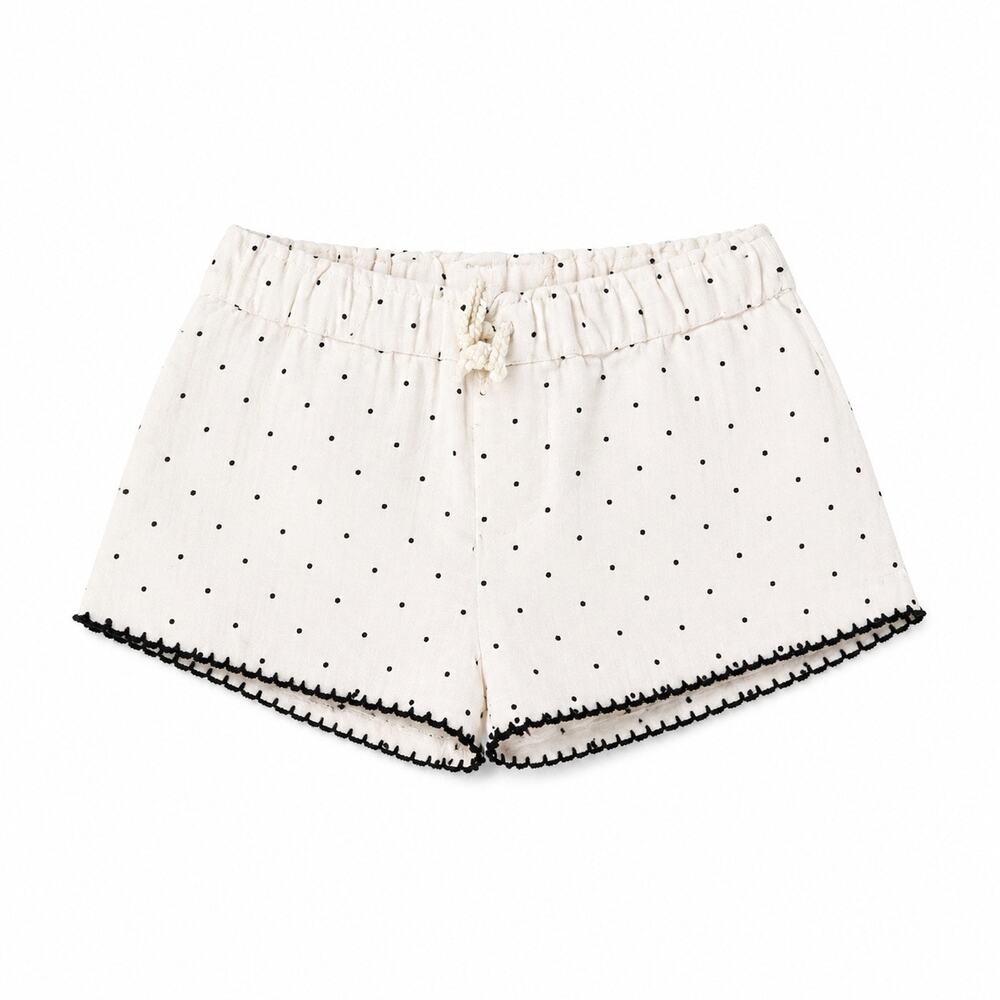 Zara Baby Cream Polka Dot Shorts - 9-12 Months